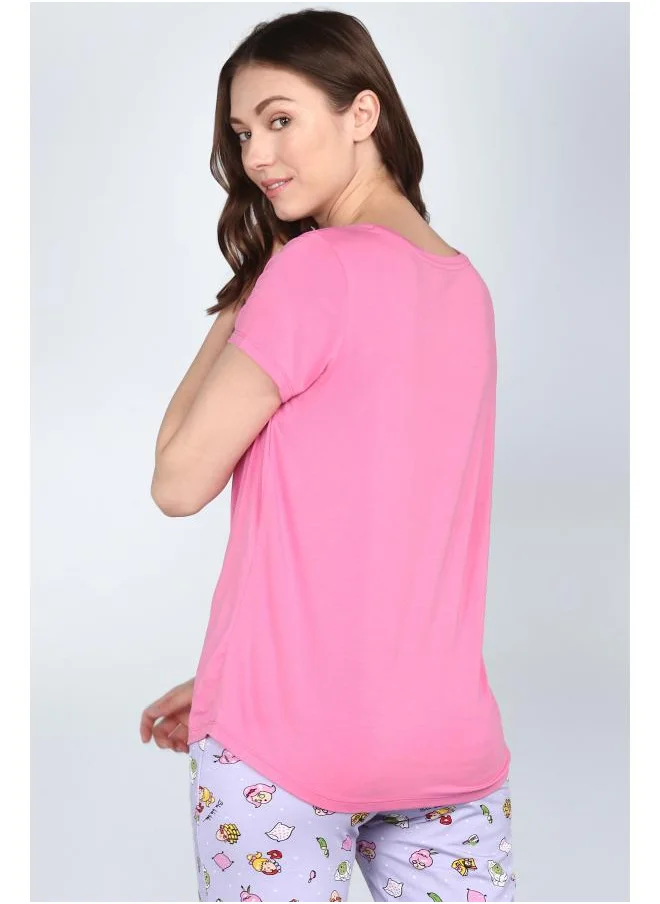 NeceSera Hearty Pink Pajama Set