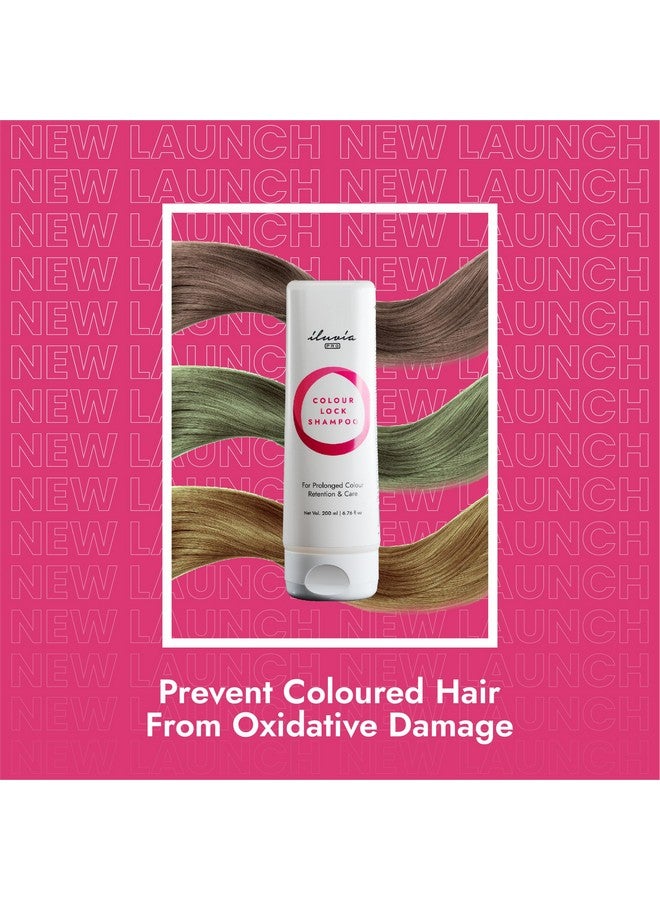 iluvia Colour Lock Shampoo For Post-White Colour Care & Colour Protection (Suitable For Colour Treated Hair) | Sulfate Free | Phthalate Free | Paraben Free | Vegan (200Ml, 782090) - Image 3