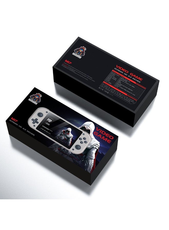 Portable game console with 4.3-inch 4K high-definition wireless feature, featuring a retro and nostalgic PSP arcade game machine. - Image 4