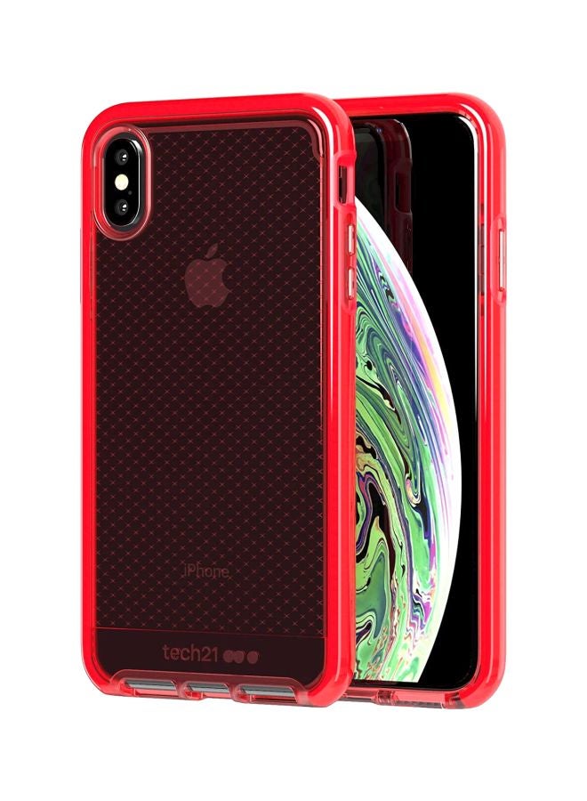 تيك 21 غطاء حماية واقٍ لهاتف أبل آيفون XS ماكس أحمر روج - Image 1