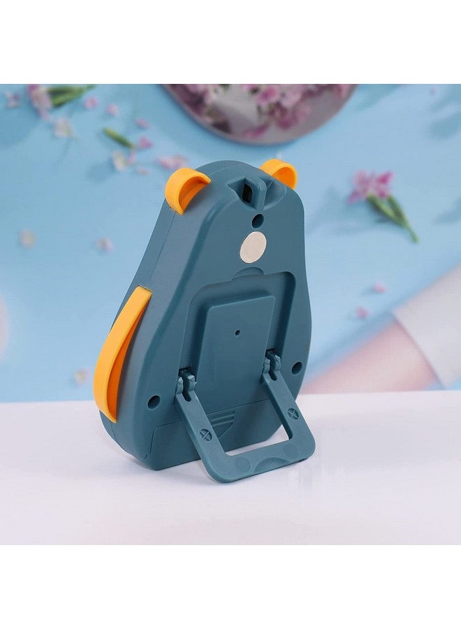 ONICORN مؤقت مطبخ ONICORN® بشكل كرتوني لطيف، عد تنازلي رقمي، مغناطيسي قصير مع شاشة LCD مع جرس إنذار عالي للطهي، الرياضة، الدراسة، الطهي، الخبز، الفصل الدراسي (عبوة من 1، مؤقت-C-أزرق داكن) - Image 2