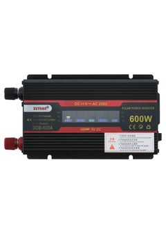 XUYUAN 600W Car Inverter LCD Display Converter, Specification: 24V to 220V