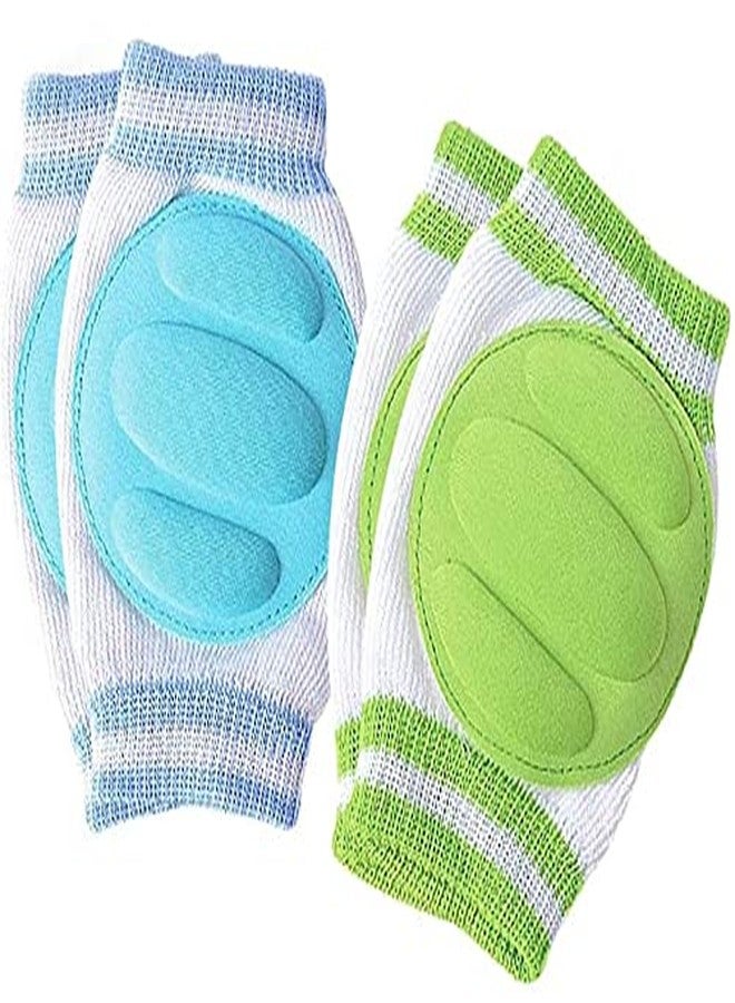 Home Stuffs Baby Knee Pads for Crawling, Toddlers, Infant, Girl, Elbow Safety Protector, Stretchable Anti-Slip Padded Elastic Soft Cotton Support Protector Knee Cap for Kids (Multi-Color) - Image 5