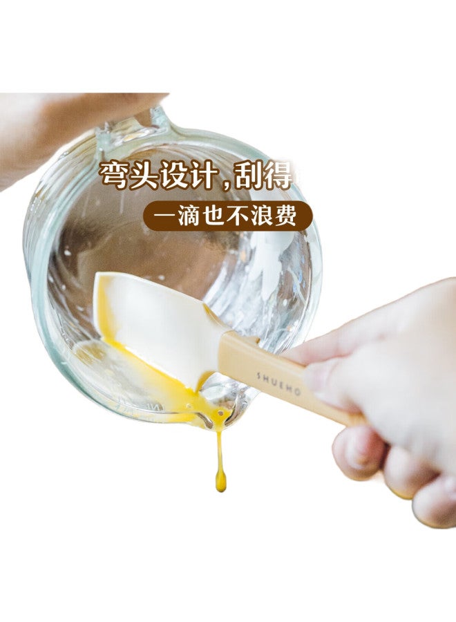 SHUEHO Shuke Silicone Spatula, Food-Grade, Multifunctional, For Spreading Sauce, Household Use, Jam Scraper, Kitchen Baking Specialized Small Tool - Image 1