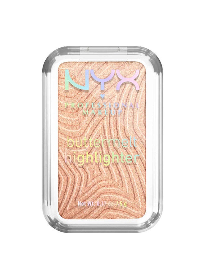 نيكس مكياج المحترفين هايلايتر بترملت، هايلايتر بودر، يدوم حتى 12 ساعة، مقاوم للبهتان والانتقال - جليز إت بتا - Image 1