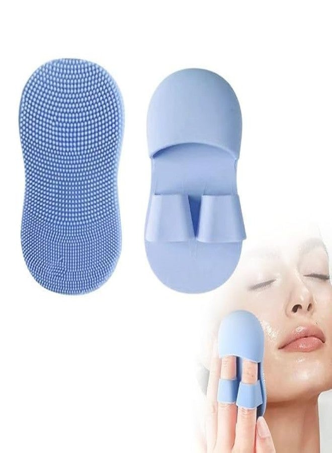 WROPZO Facial Pore Cleansing Pads | Silicone Face Cleansing Brush Face Scrubbers Soft Exfoliators Cleaning Tool Massage Washing Pore Cleanser Pimples Blackhead Remover Deep Cleans Skin Care 1pcs - Image 1