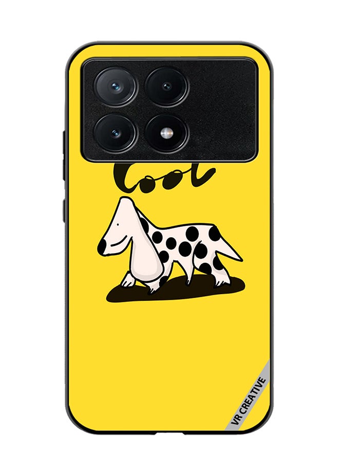 VR CREATIVE Protective Case Cover For Xiaomi Poco X6 Pro Cool Dog Design Multicolour - Image 1