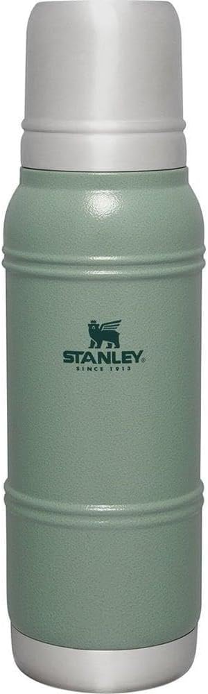 STANLEY Artisan Thermal Bottle 1.0L - Hammertone Green - 35 Hours Hot & 37 Hours Cold - Image 1