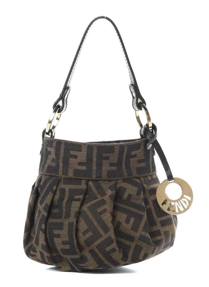 Fendi Rx Zucca Mini Chef Hobo Tobacco  - Image 1