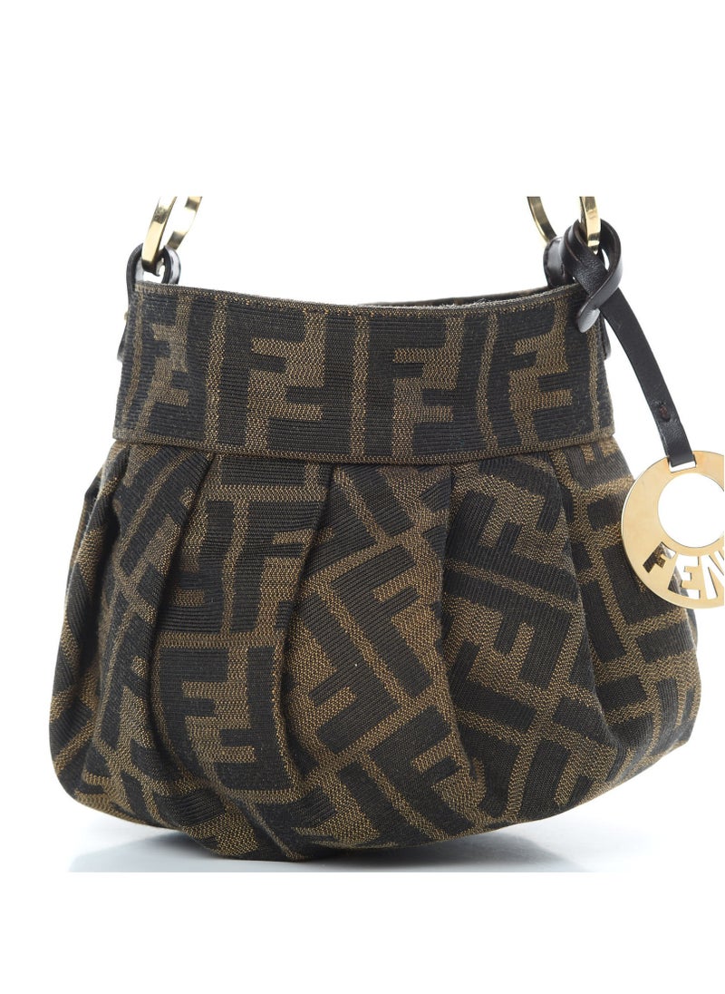 Fendi Rx Zucca Mini Chef Hobo Tobacco  - Image 4