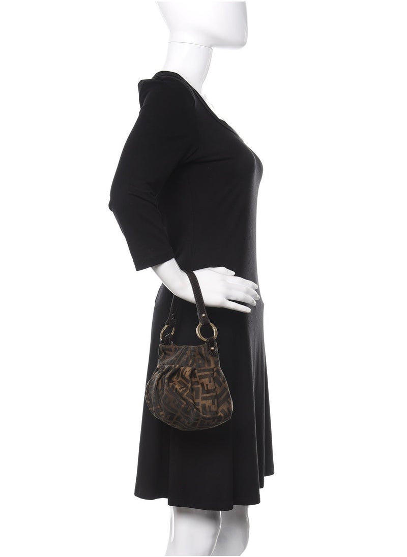 Fendi Rx Zucca Mini Chef Hobo Tobacco  - Image 5