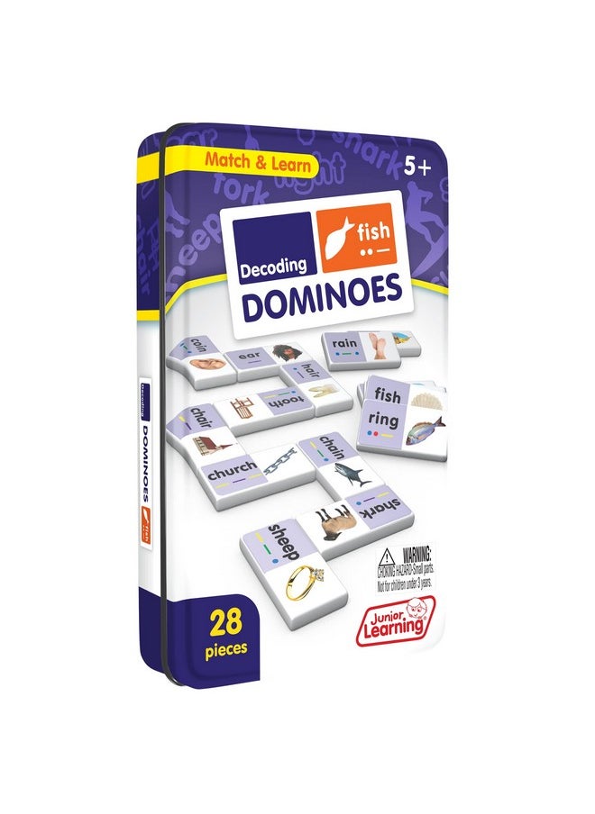 Junior Learning Junior Learning Decoding Match & Learn Dominoes  - Image 1