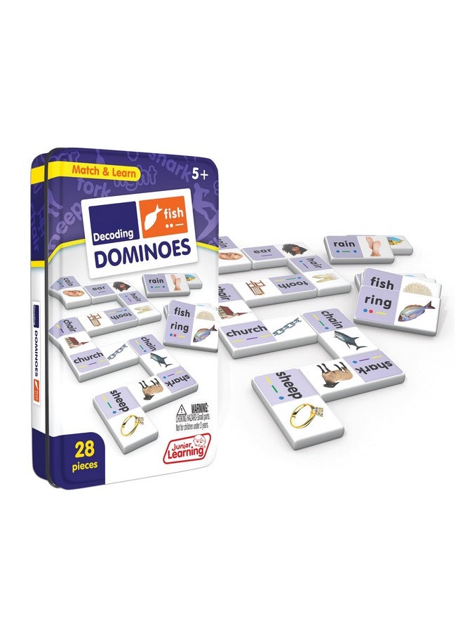 Junior Learning Junior Learning Decoding Match & Learn Dominoes  - Image 5