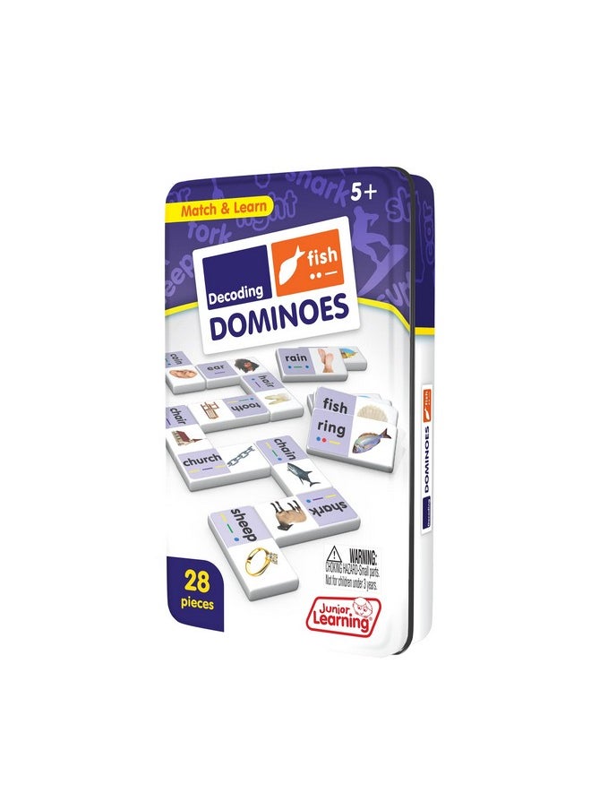 Junior Learning Junior Learning Decoding Match & Learn Dominoes  - Image 4