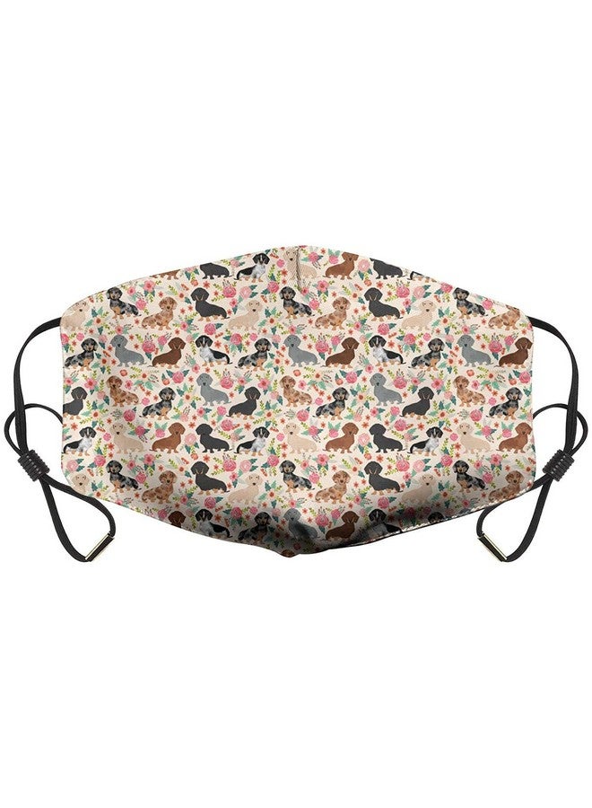 Malvina Face Mask 3 Ply Layer 3D Printed Reusable Washable Mask - Protects from Dust, Pollen and Pollution - Designer Trendy Unisex Happy Donald Duck Pattern Green