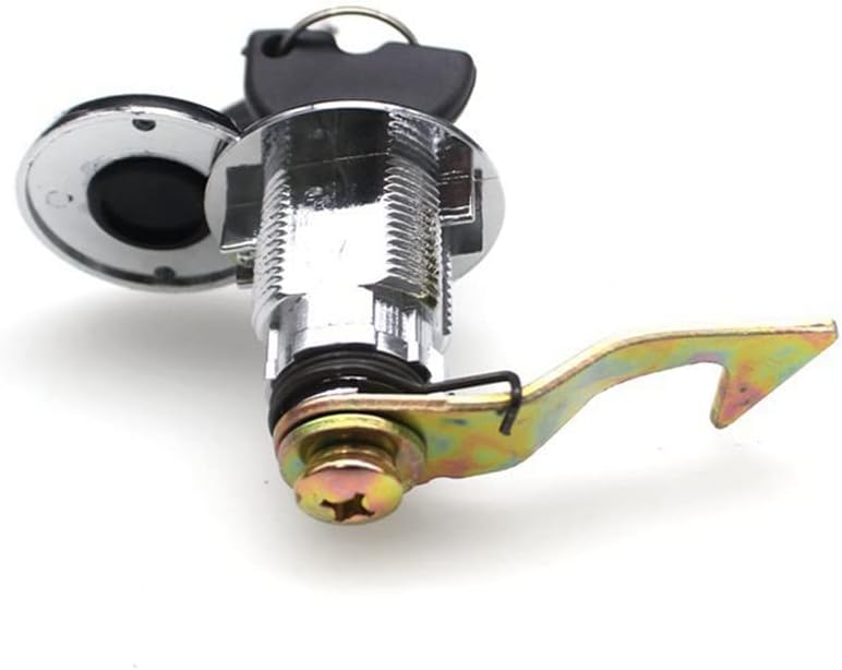 cheekyglo Motorcycle Tail Box Storage Lock, Metal Motorcycle Trunk Lock Modified Scooter Trim Tail Lock with 2 Keys for Motorcycles Scooters Electric Vehicles - Image 5