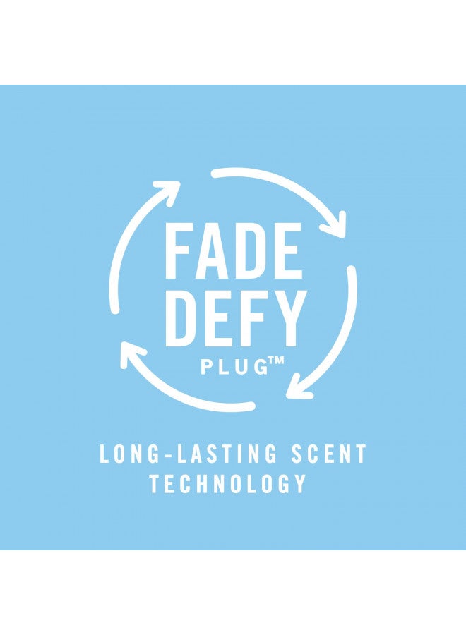 febreze Febreze Odor-Fighting Fade Defy PLUG Air Freshener Refill, Linen & Sky, (2) .87 fl. oz. Oil Refills - Image 5