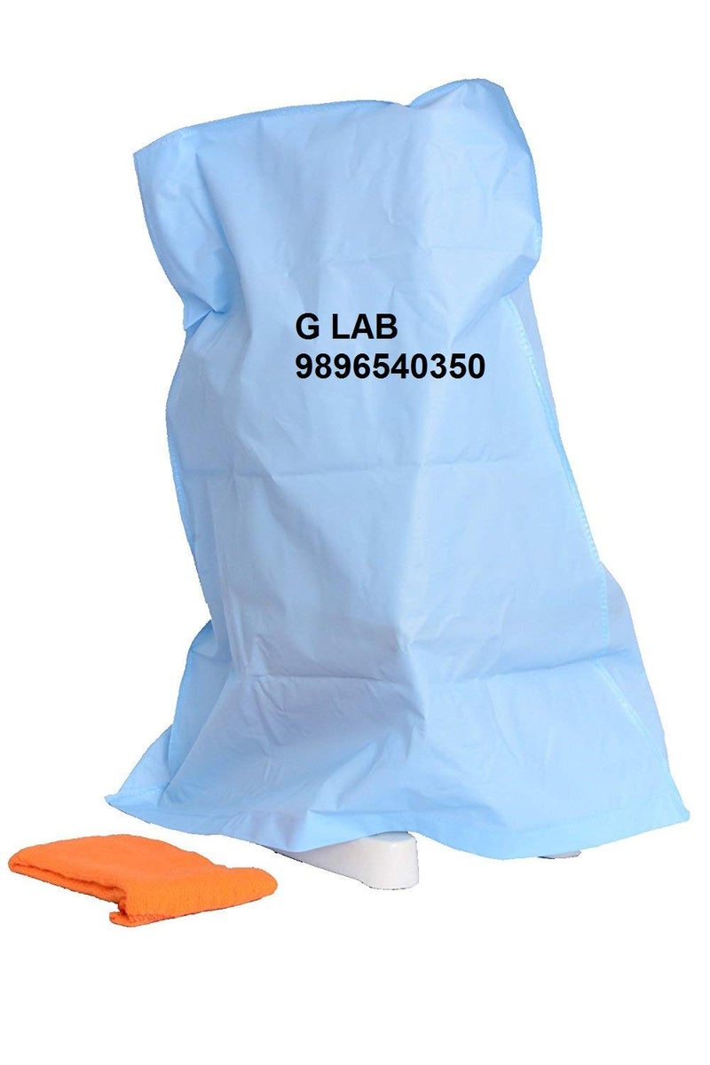 GLAB India Student Microscope L W with 2 Prepared Slide 50 Blank Slide, LED LAMP, DUST Cover DUST COTH, and Cover Slips. - Image 2