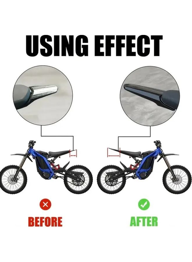 Carbon Fiber Pattern Rear Fender Protector for Segway Sur Ron Light Bee X S - Image 3