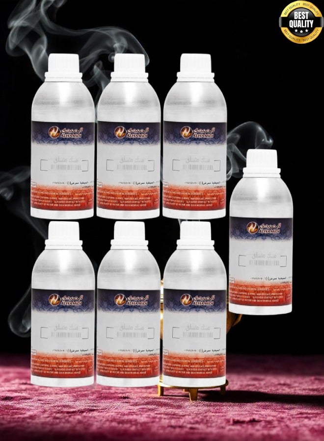 ALHAMIDI 7 Pieces Musk Mutaslik 500ML - Image 1