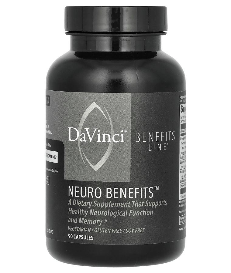 DaVinci Laboratories Benefits Line Neuro Benefits 90 Capsules