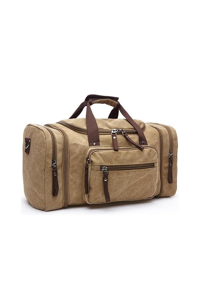 Generic - Canvas Travel Duffle Bag for Women Men - Image 1