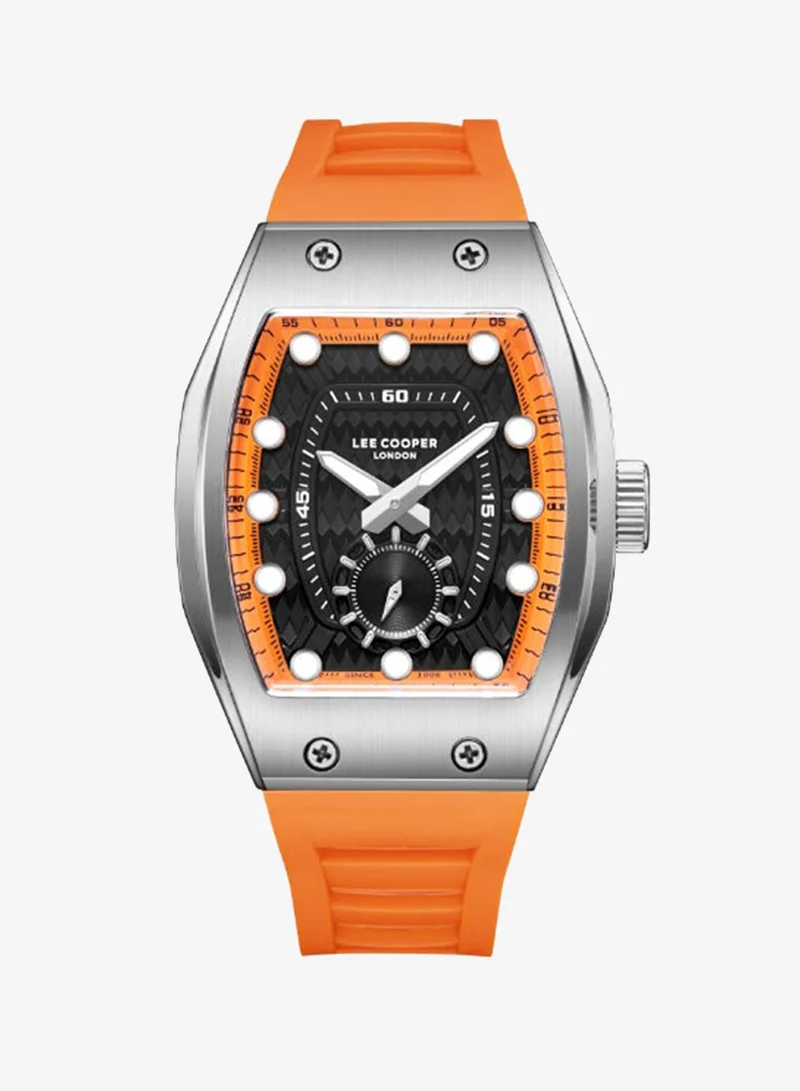 Lee Cooper Men's Silicone Analog Watch LC08264.350 - 42x54,4 mm