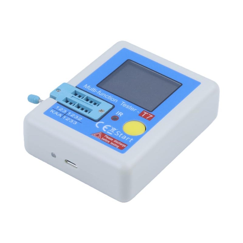 LCR T7 Transistor Tester Multi Function Color Screen High Precision Graphic Display - Image 5