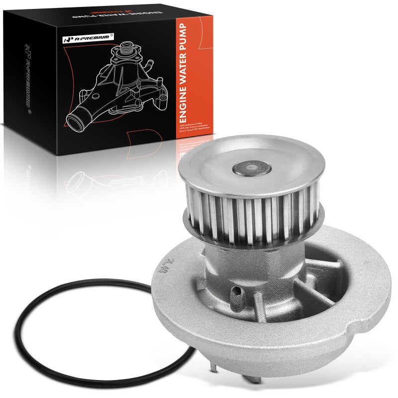 APremium Engine Water Pump with ORing Compatible with Chevrolet Optra 20042007 Suzuki Forenza 20042008 Daewoo Leganza Nubira 19992002 L4 20L