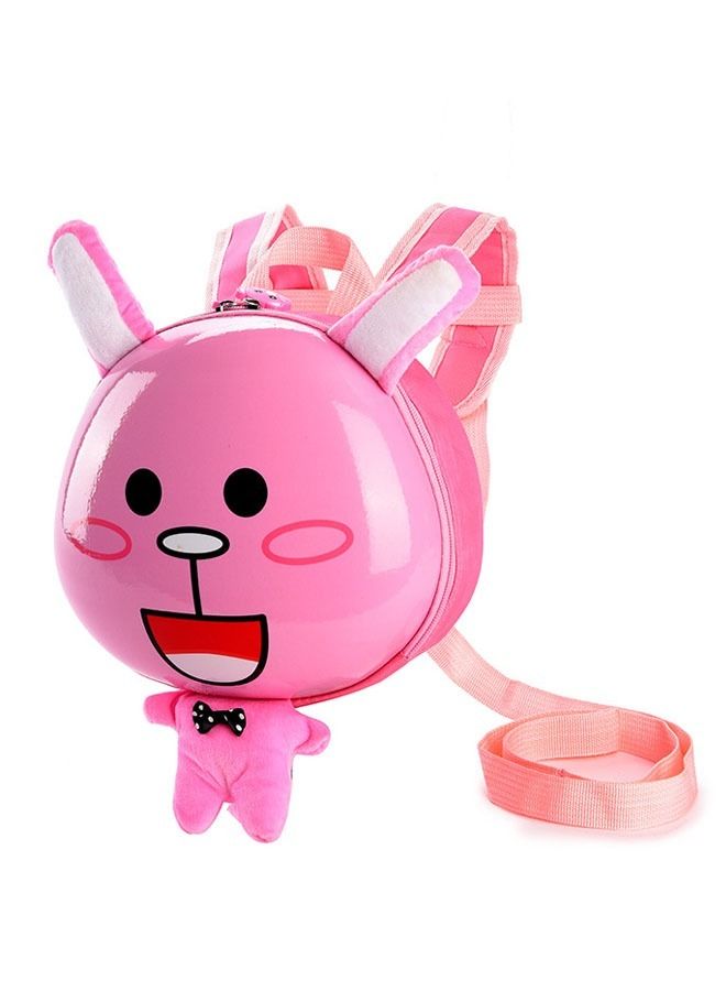 ZCM-HAPPY Rabbit Cartoon Eggshell Small Backpack Large Capacity Children's Mini Travel Bag 