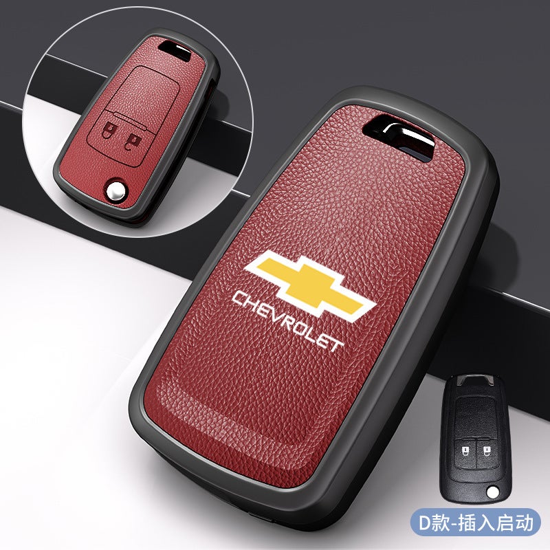 Chevrolet Key Case for Cruze, Malibu, Trax, and More - Premium Zinc Alloy Design - Image 1
