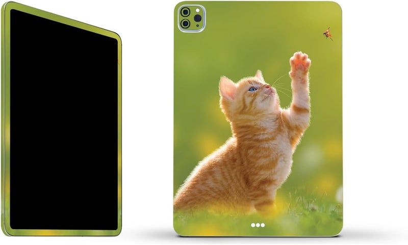 مايتي سكينز غلاف فينيلي قوي من MightySkins متوافق مع Apple iPad Pro 11" M2 الجيل الرابع (2022) - تصميم Kitty Dreams | واقي، متين، وفريد من نوعه | سهل التطبيق | مصنوع في الولايات المتحدة الأمريكية - Image 1