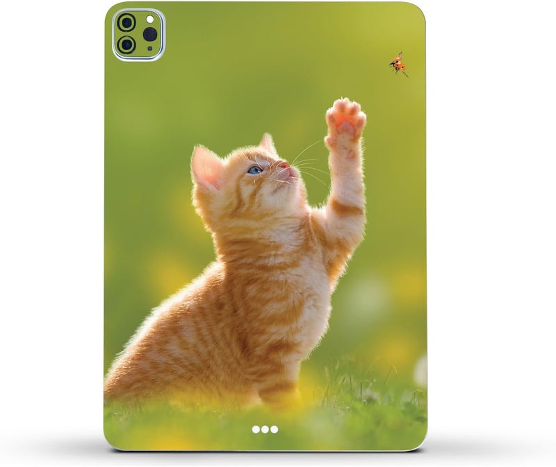 مايتي سكينز غلاف فينيلي قوي من MightySkins متوافق مع Apple iPad Pro 11" M2 الجيل الرابع (2022) - تصميم Kitty Dreams | واقي، متين، وفريد من نوعه | سهل التطبيق | مصنوع في الولايات المتحدة الأمريكية - Image 2