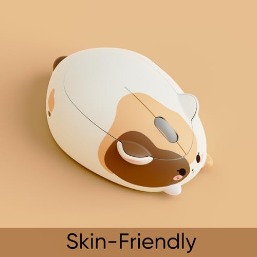 Akko Cat Theme Wireless Gaming Mouse Calico Cat, Tri-Mode Mouse BT3.0/BT5.0/2.4G, Cute Optical Cordless Cartoon Mice for Computer/Laptop/Desktop/PC, Compatible with Mac/Win - Image 5