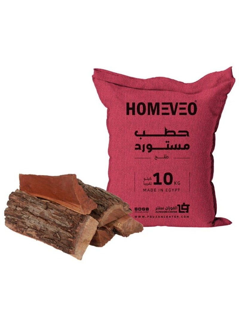 HOMEVEO Premium first-class multi-purpose firewood for home heating and cooking 10 kg  - Image 1