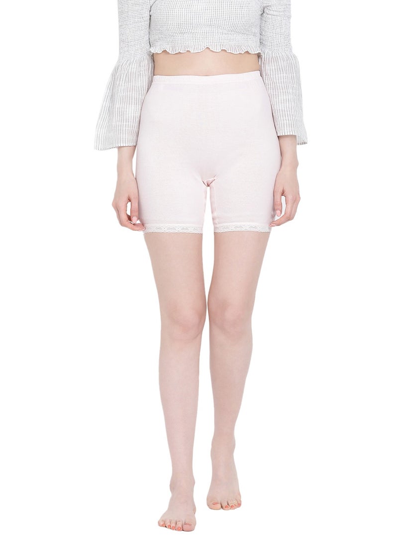 BYC GIRLS COTTON BOXER SHORT BRIEF (PACK OF 3) - PINK - Image 3