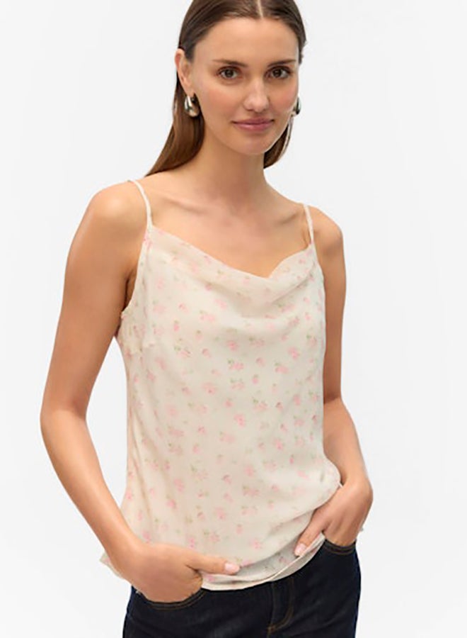 VERO MODA Vmsmilla Sl Waterfall Singlet Wvn Ga - Image 2