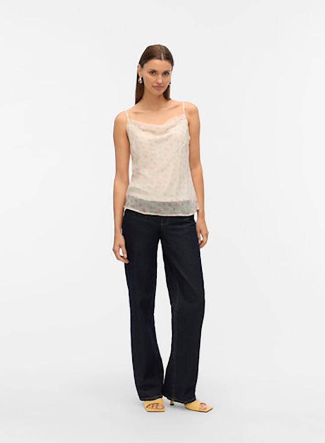 VERO MODA Vmsmilla Sl Waterfall Singlet Wvn Ga - Image 1