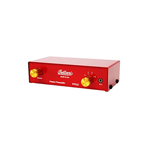 Bellari PP532 Passive Preamplifier, Red - Image 5