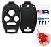StandardAutoPart Premium USA Grade for Honda Key Fob Shell Tough Reinforced CrackResistant DIY Install For Accord 20032012 Civic 20062013 CRV 20052006 Pilot 20092015 Fit Ridgeline Black 4 Button - Image 2