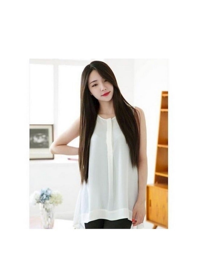 باروكة شعر مستقيم طويلة - Image 1