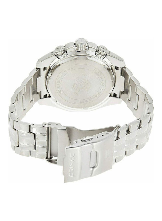 CASIO Men Stainless Steel Analog Clasp Watch EF-550D-1AVDF-WW - Image 3