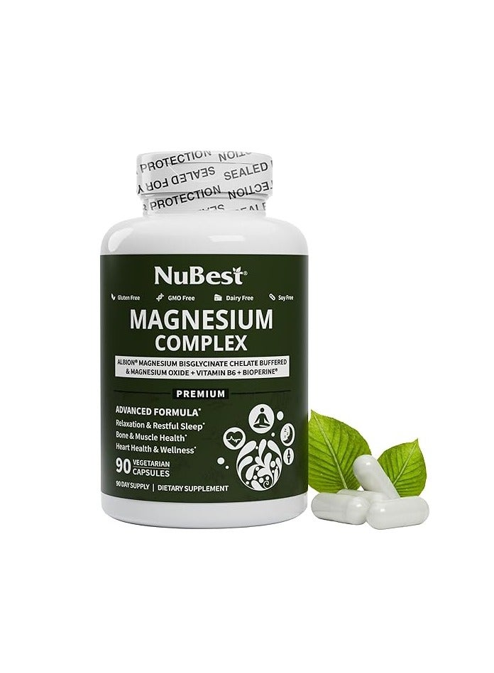 نوبست مجمع خلات جليسينات المغنيسيوم مع ألبيون، 90 كبسولة