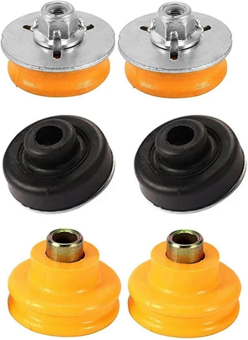 Wivplex Car Rear Suspension Strut Bumper Rubber Shock Absorber Bump Stop Set - Image 4