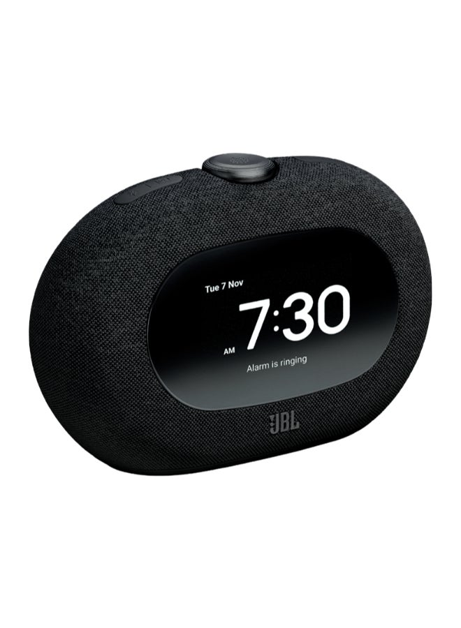 JBL Horizon 3 Bluetooth Clock Radio Speaker – DAB/DAB+/FM, Dual Alarm, Ambient LED Light, USB Charging, Compact Bedside Audio System – Black JBLHORIZON3BLKUK black - Image 2