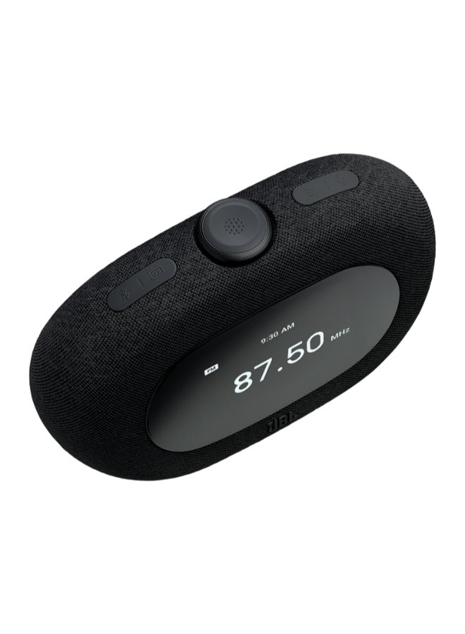 JBL Horizon 3 Bluetooth Clock Radio Speaker – DAB/DAB+/FM, Dual Alarm, Ambient LED Light, USB Charging, Compact Bedside Audio System – Black JBLHORIZON3BLKUK black - Image 3