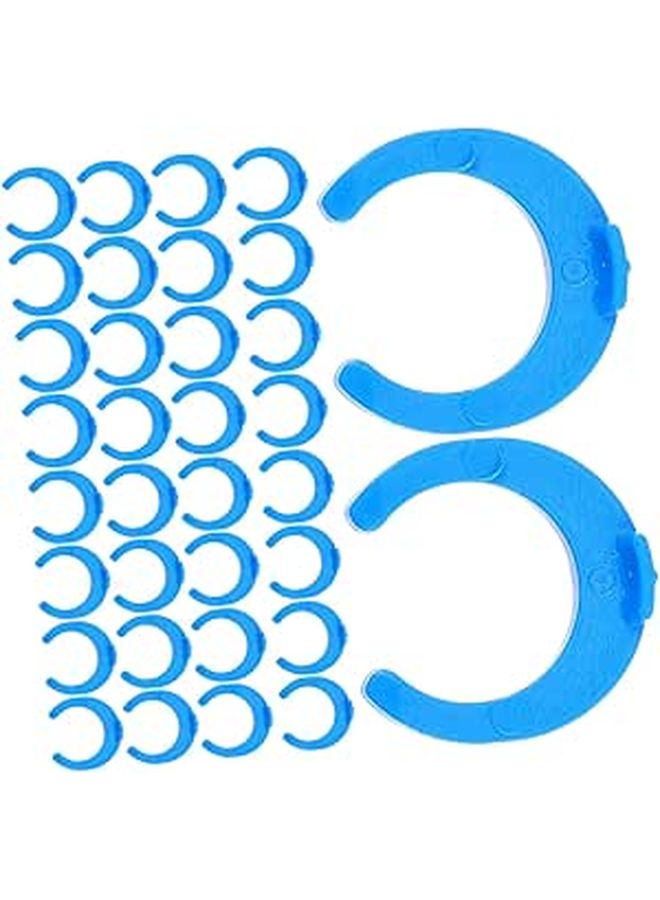 50 Pieces Water Filter Locking Clip Quick Connect Fitting for Easy Installation Durable - Image 1