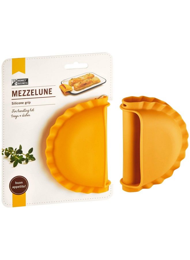 Monkey Business Fun Mezzeluneshaped Silicone Hot Tray Holder/Oven Grip From A Series Of Pastainspired Kitchen Gadgets | Hot Dish Holder To Make Your Kitchen Safer |Original Kitchen Accessories |By Monkey Business  - Image 1