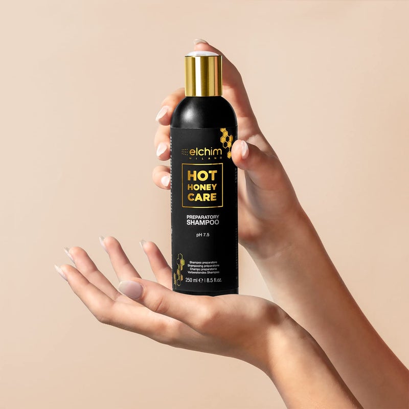 Elchim Hot Honey Care Preparatory Shampoo, 8.5 fl. oz. - Image 4