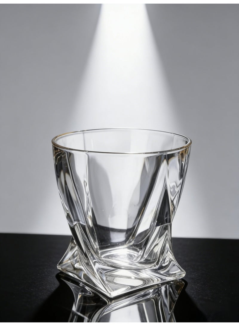 320ml Glass Coffee Cup | Large Capacity Tea & Milk Mug – Perfect for Home & Coffee Shops - Image 1